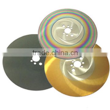 hss cold circular saw blade for cutting carbon steel and stainless steel pipe