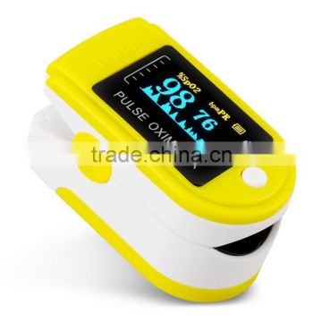 Finger pulse oximeter with OLED display & CE/FDA certification
