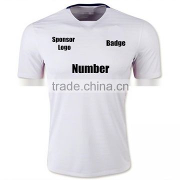 2016 Thai quality Men custom Futbol jersey soccer jersey