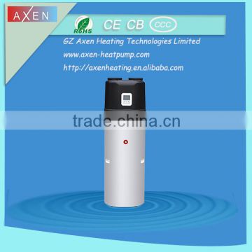 Domestic high efficiency heat pump water heater