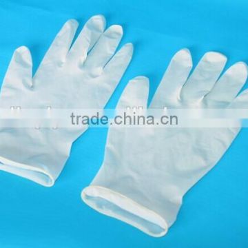 AQL 4.0 industrial disposable latex gloves powdered free latex gloves