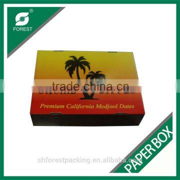 HOT SALE CMYK COLOR PRINTED DATES BOX CUSTOM MADE