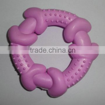 Fashion Eco-friendly Safe Silicone Rubber Pet Circle for Dog