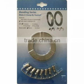 Stainless steel banding strap