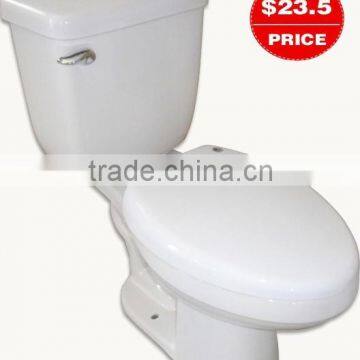 YJ9568 Bathroom Ceramics Cheap price S-trap Two pcs toilet /WC/Water closet