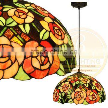 hot sell tiffany pendant light for coffee shop,baolian tiffany pendant light for coffee shop