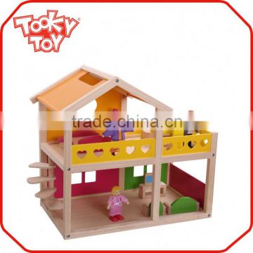 Multifunction preschool doll house playset