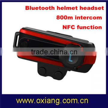 Call center sports stereo wireless bluetooth helmet headset