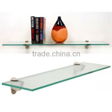 12" x 21" Inch Clear Rectangle Floating Tempered Glass