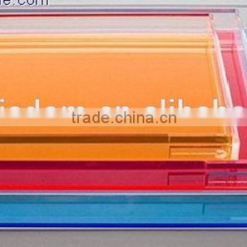 Alibaba china useful acrylic food tray