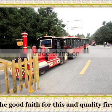 2015 best selling outdoor park electric happy train toys, trackless train for sale