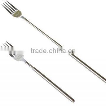 Retractable Stainless steel meal Fork