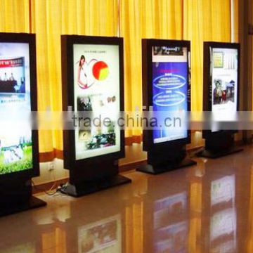 Floor standing color LED display stand hot sale