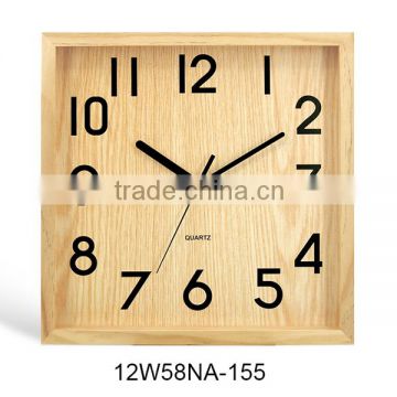 12 inch Sangtai Movement Quartz Customized Dial Wall Clock (12W58NA-155)