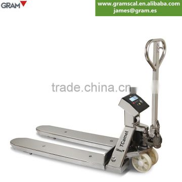 2T Good Performance Stainless Steel 2t Electronic Forklift Scale