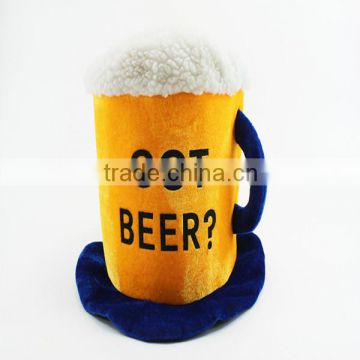 Funny Beer Bucket Hat with Logo/Custom Your Own Party Hat