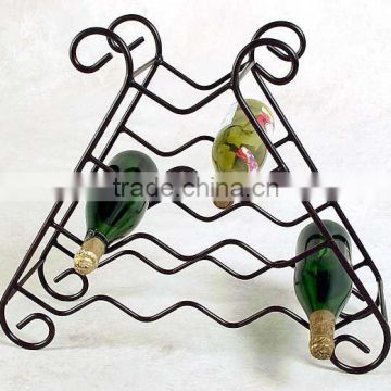 Wrought Iron Modern Wine Racks (HF-A-0099)