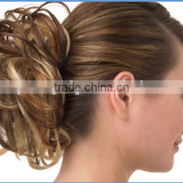 Magic hair bun twist, synthetic braids hair scrunchies