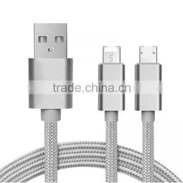 Competitive price oem multi-color customized charging micro usb data cable