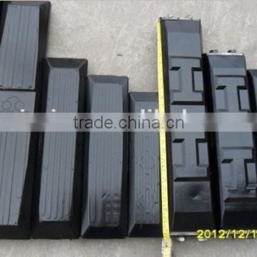 zx135 excavator rubber pad, rubber pads for excavator, zx135us rubber pad