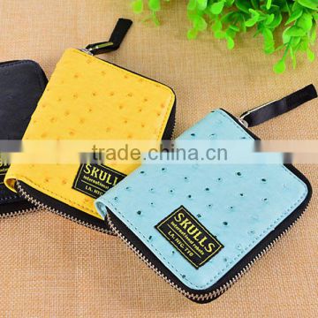 PU leather coin wallet for man or women