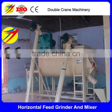 Africa market hot sales chicken mash feed grinder and mixer,output 2-3t/h