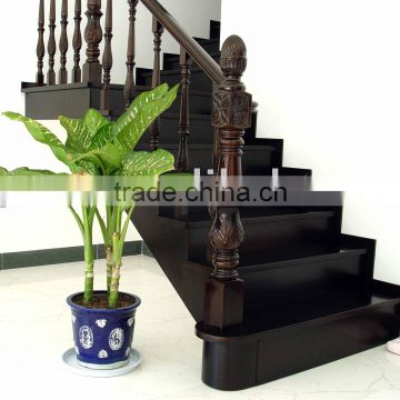 Bamboo Staircase-Roman carved design
