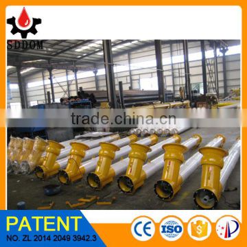 219*8 screw conveyor for silo cement and concrete batching plant