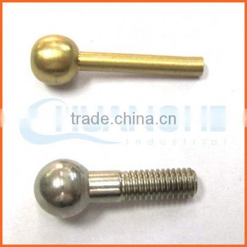 alibaba high quality cnc brass ball head screws