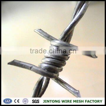 high tensile barbed wire 500 meters barbed wire galvanized iron barbed wire