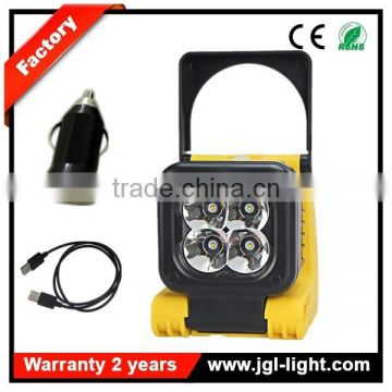 car repair rechargeable led light cree 12w magnetic mini light