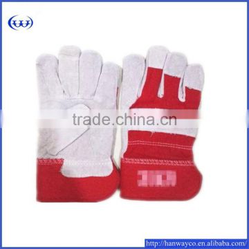 cheap Two layer leather Gloves working gloves closeout