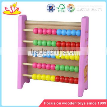 wholesale beautiful wooden abacus toy inexpensive wooden math toy for kids W12A011