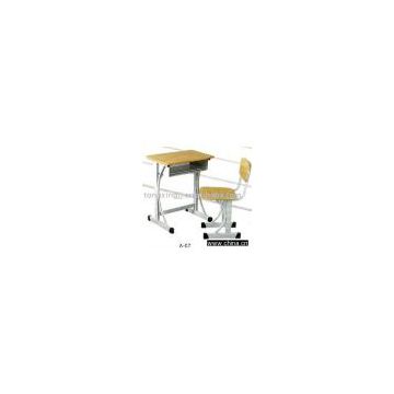 School Chair and Desk A-07