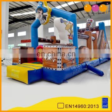 2015 AOQI new design durable luxury inflatable obstacle game AQ01250 for commercial