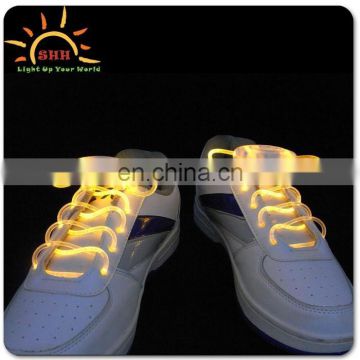 led shoelaces with battery/led light up dance shoes/elastic shoelaces