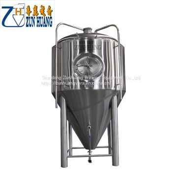 Beer making machine conical beer fermentation tank 600l beer fermenter tank