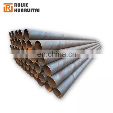 API 5L steel pipes schedule 40 ssaw spiral welded pipe water line pipe