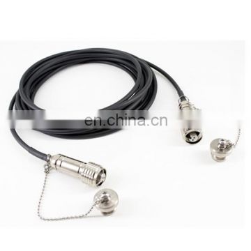 5m (16ft) IP67 Military Grade ODC Type (Plug) connector to LC/UPC Single mode 9/125 Duplex Outdoor Fiber Optic Patch Cable