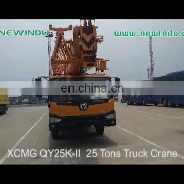China Official 25Ton truck Crane QY25  for sale