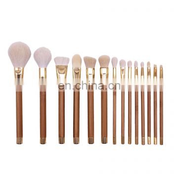 Professional Bamboo High Quality Makeup Brush Label