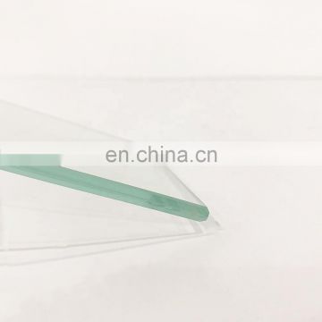 PVB or SGP Middle Layer Tempered Super White Laminated Glass