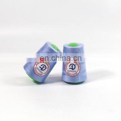 100% Spun 40/2 Polyester Industrial Sewing Thread 5000y Hilo De Coser sewing thread for sewing machine