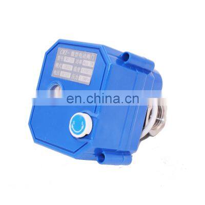stainless steel manual operated ball valve wireless 24v  electric actuator ball valve