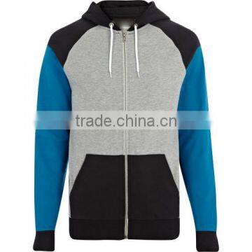 Raglan Sleeve cotton fleece hoodie