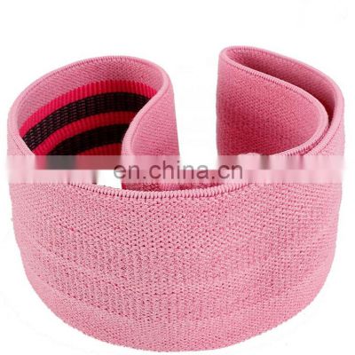 Fitness Custom Pink Fabric Resistance Band For Hip Trainer and Squats