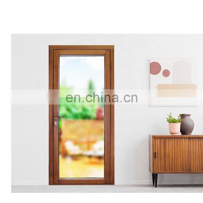 hot sale aluminum sectional design glass folding door european standard double panels swing style swing out doors