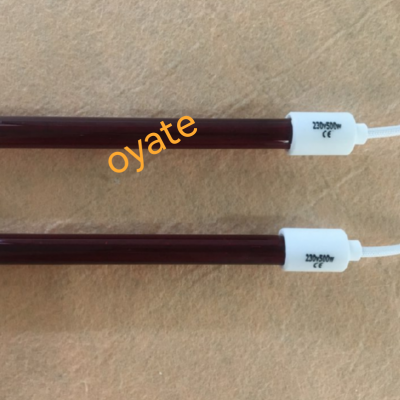 OYATE 1200mm 1500w red ruby infrared halogen lamp for laminating machine