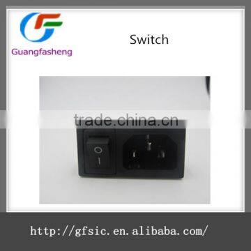 IEC power connector socket switch Environmental PVC material