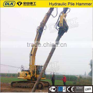 20 ton Excavator Mounted Hydraulic Vibro Hammer/Vibratory Sheet Pile Driver
